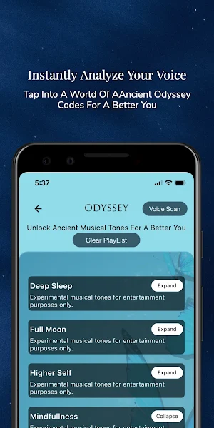 Odyssey : Healing Frequency Screenshot 2