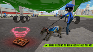Stickman Police Dog Chase Crime Simulator Screenshot 1
