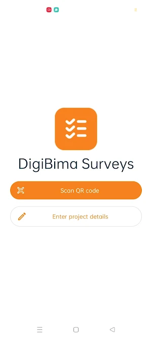 Digibima Surveys Screenshot 1