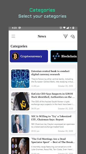 Incrypts - Crypto News Aggrega Screenshot 1