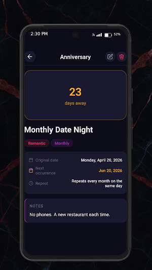 Cherish: Memory Timeline Screenshot 3