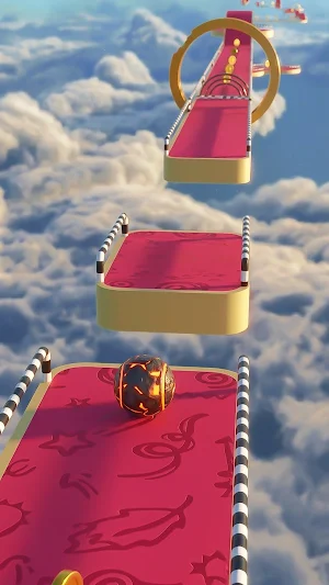 Rolling Ball High Jump 3D Screenshot 1