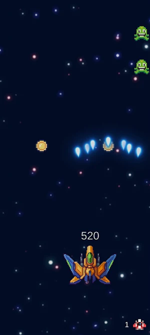 Space Friends - offline multi Screenshot 0