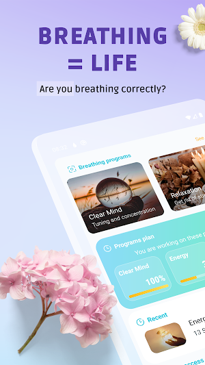 Pranaria - Breathing exercise Screenshot 0