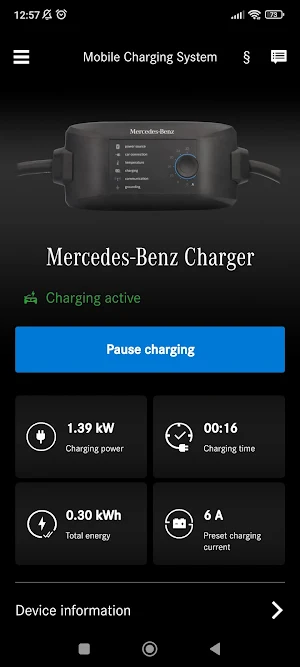 Mercedes-Benz Charger Screenshot 2