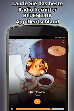 Radio BLUESCLUB Online Kostenlos Deutschland Screenshot 1