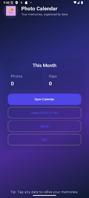 Photo Calendar Screenshot 0