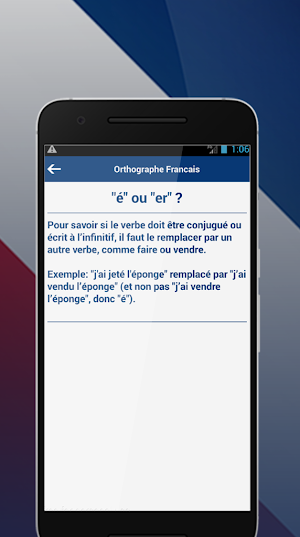 Orthographe Francais : Faute Et Correction Screenshot 2