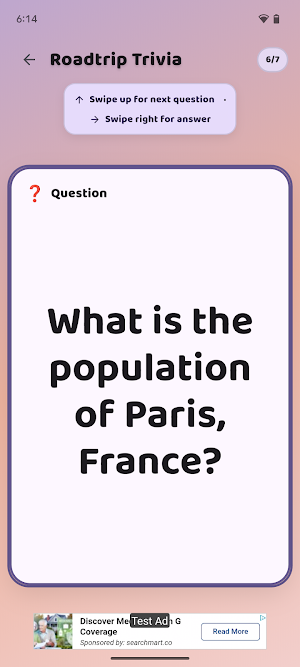 Roadtrip Trivia Screenshot 1