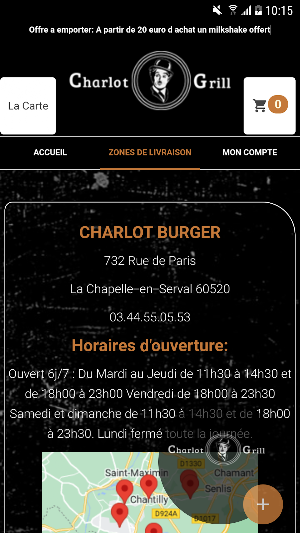 CHARLOT BURGER Screenshot 3
