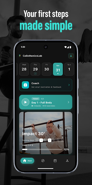 CalisthenicsLab: Calisthenics Screenshot 1