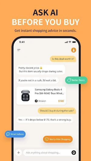 Buymates AI: Shopping Buddy Screenshot 0
