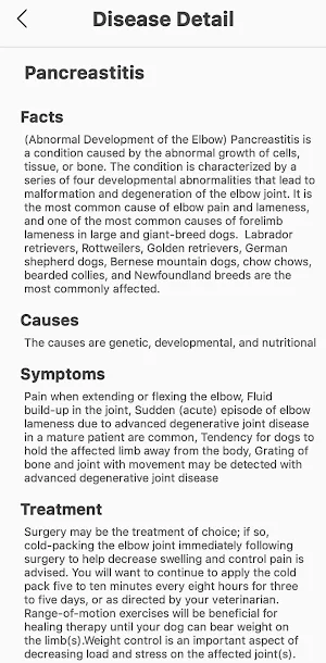 Cat Diseases Screenshot 0