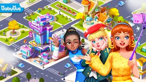 Little Panda's Girls Town Screenshot 0