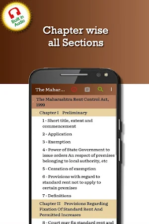 Maharashtra Rent Control Act 1999 Screenshot 1