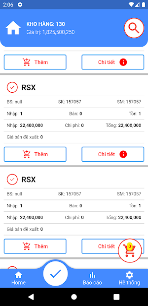 Quản lý cửa hàng xe máy Screenshot 2