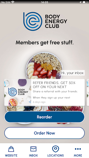Body Energy Club Screenshot 0