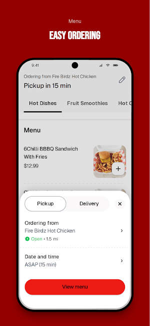 Fire Birdz Hot Chicken Screenshot 2