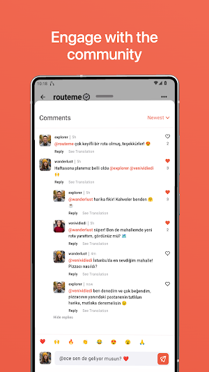 RouteMe Screenshot 1