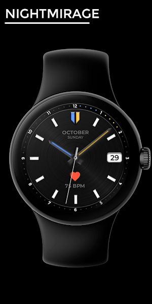 Nightmirage - watch face Screenshot 0