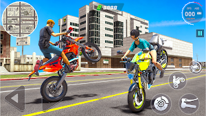 Traffic Bike: Wheelie Stunt Screenshot 2