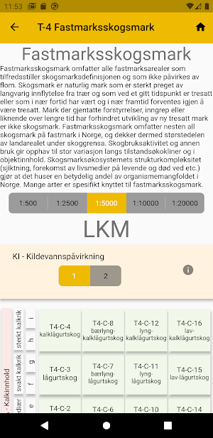 Natur i Norge guide Screenshot 3