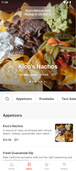 Kico's Méxican Food To Go Screenshot 1