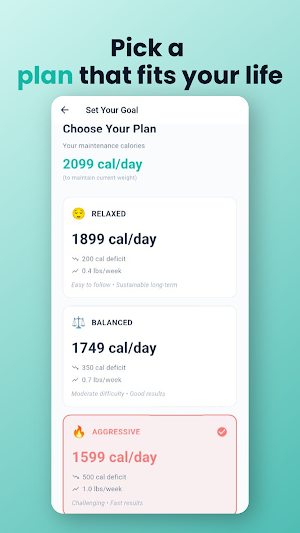 CalTrako - Calorie Tracker Screenshot 3