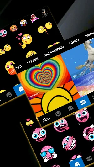 Gold Metal Business Keyboard Theme Screenshot 3