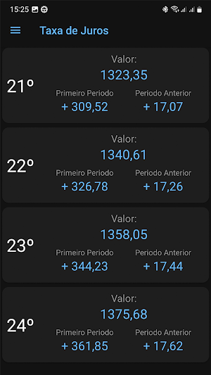 Simulador de Financiamento Screenshot 1