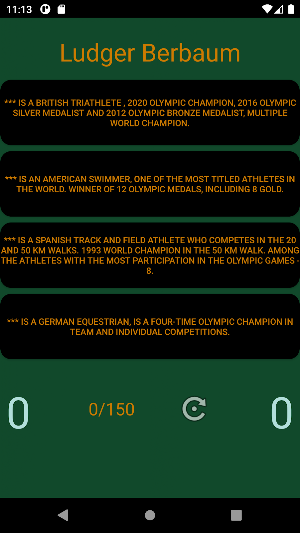 Summer Olympic record holders Screenshot 3