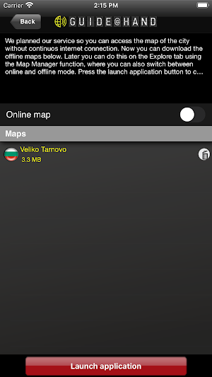 Veliko Tarnovo GUIDE@HAND Screenshot 2