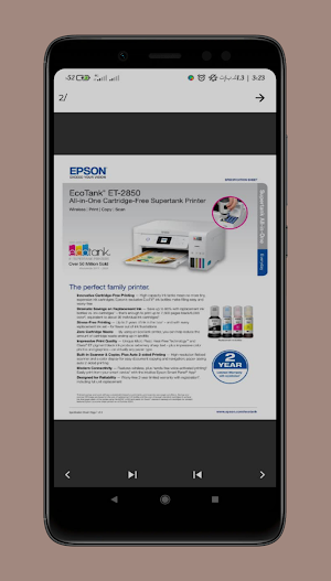 epson i3110 printer guide Screenshot 0