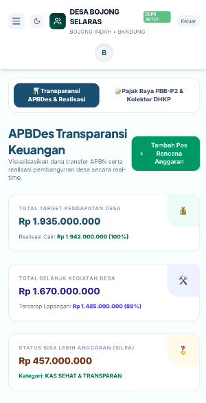 Satelit Desa Screenshot 3