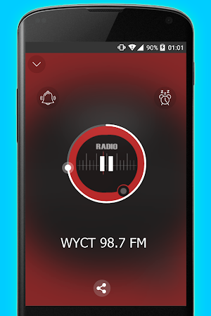 98.7 FM Cat Country WYCT Radio Station Screenshot 0