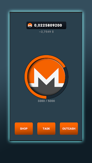 XMR Clicker Cryptocurrency Screenshot 0