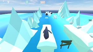 Subway Penguin Surfer Runner Screenshot 2