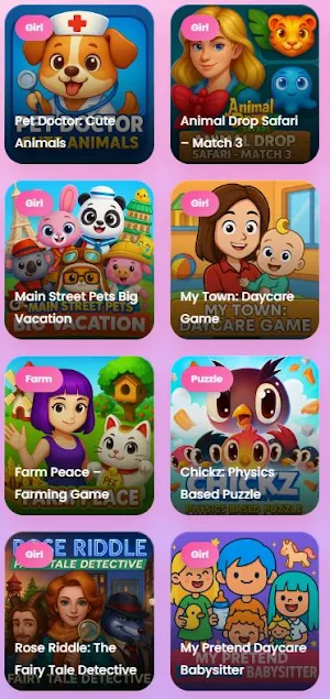 Girls Games Screenshot 1