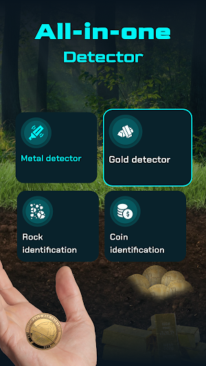 Metal Detector: Gold Finder Screenshot 0