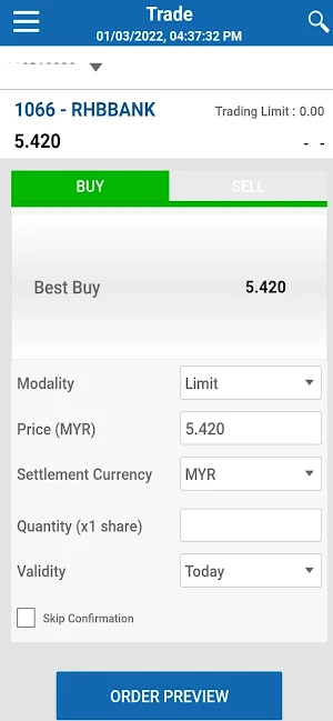RHB BTX (Mobile) Screenshot 3