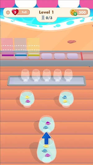 Fish in the bowl - sort puzzle Screenshot 0