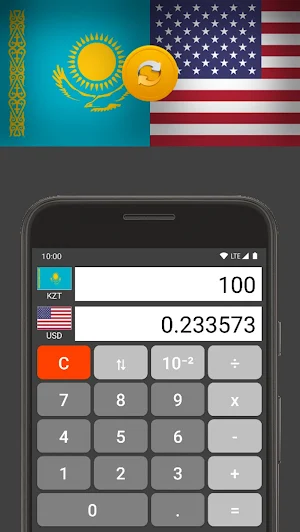 US Dollar / Kazakh Tenge Screenshot 1