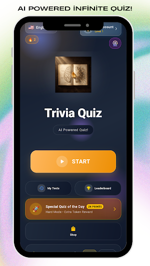 AI Quiz Game : Trivia & Rank Screenshot 0