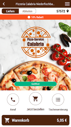 Pizzeria Calabria Screenshot 0