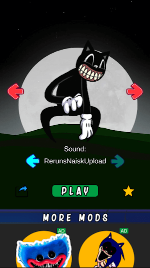 FNF Cartoon Cat Test Screenshot 1