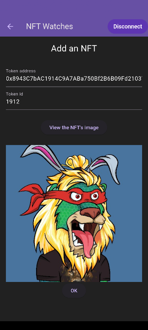 NFT Watch: Watch Face with NFT Screenshot 1