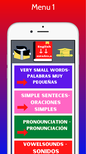 English To Spanish MeaningsAll Screenshot 1