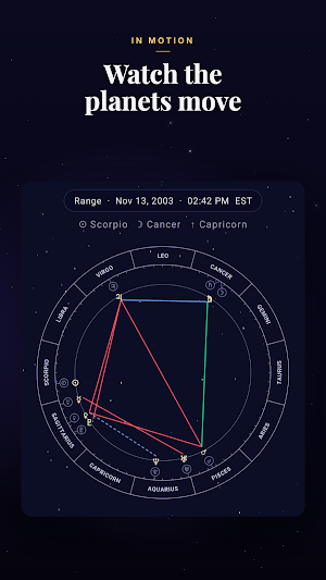 MoveStar: Live Birth Chart Screenshot 3
