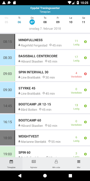 Oppdal Treningssenter Screenshot 0
