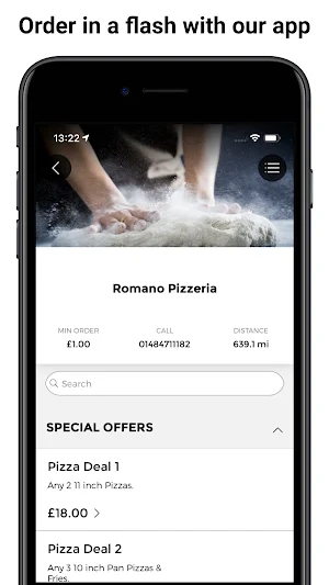 Romano Pizzeria, Brighouse Screenshot 0